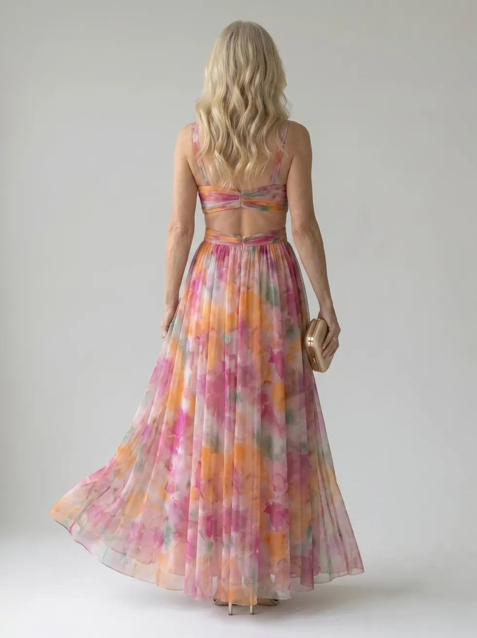 Isel™ Vestito Maxi Soft Wrap
