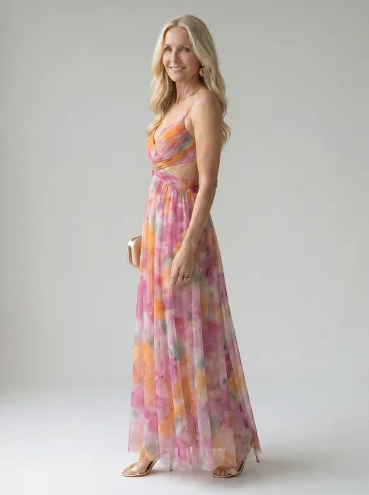 Isel™ Vestito Maxi Soft Wrap