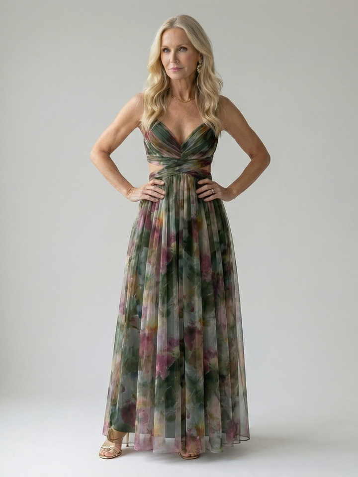 Isel™ Vestito Maxi Soft Wrap