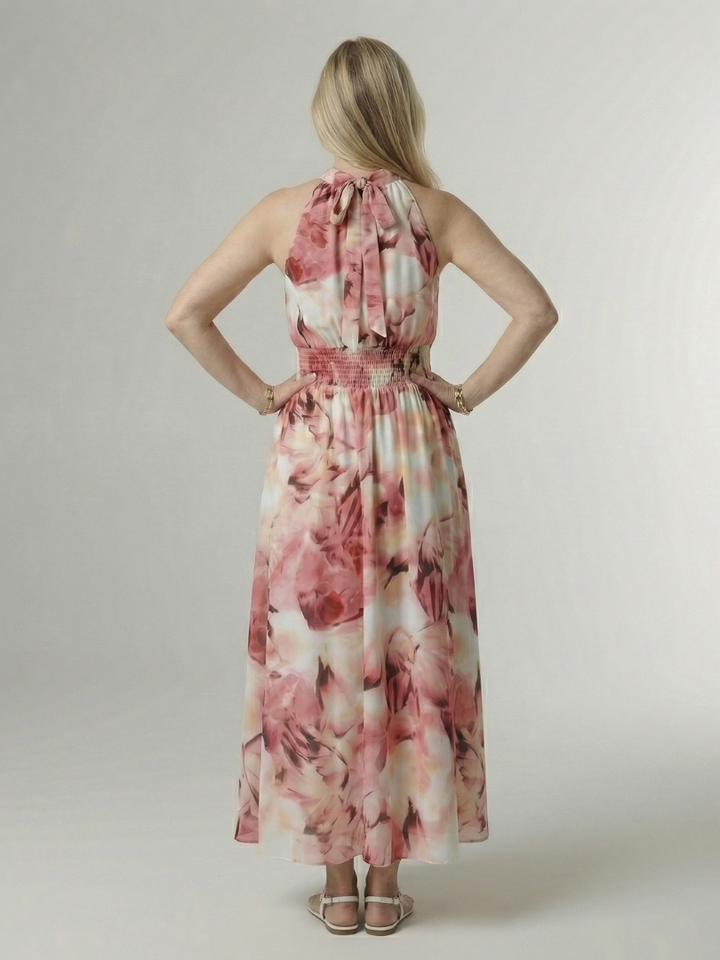 Abito Midi con Scollo Halter Sylin™