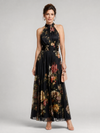 Sior™ Abito Midi con Scollo a Halter Floreale