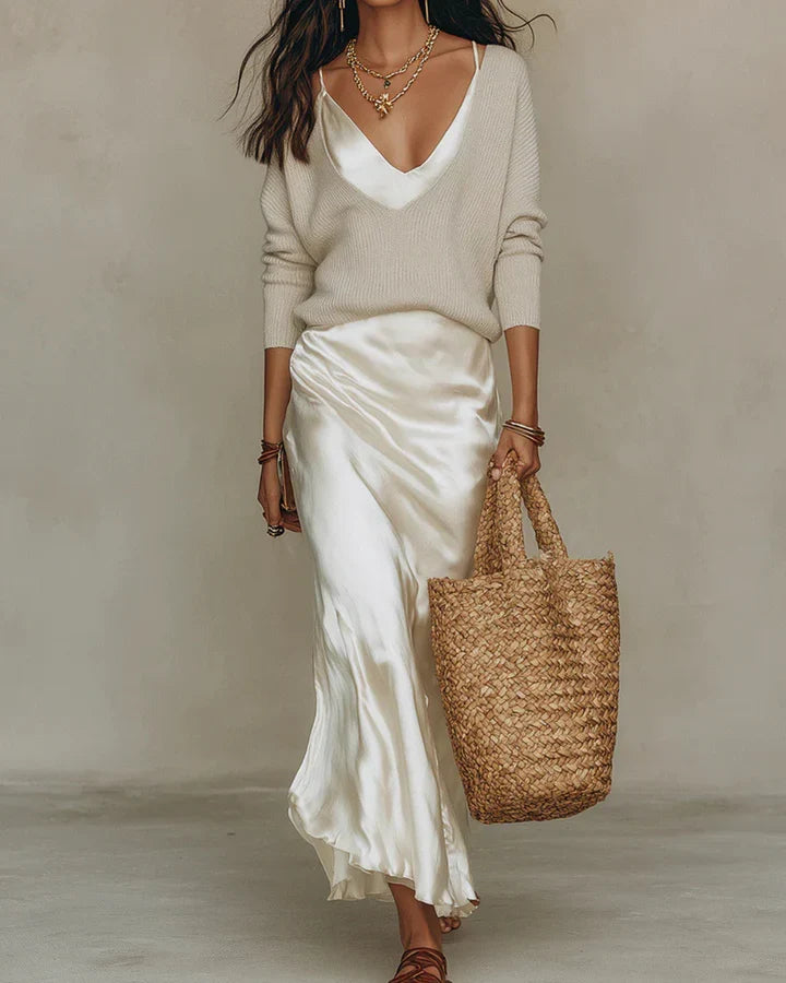 Niketa | Elegante Set Maxi Due Pezzi