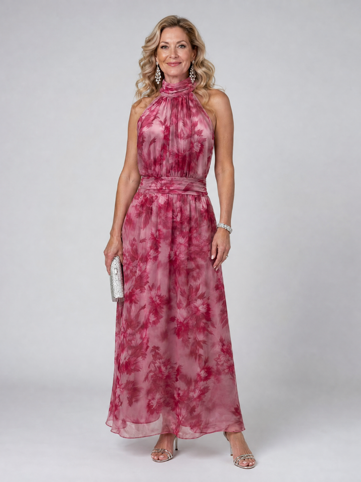 Abito Midi Avien™ con Scollo All'Americana