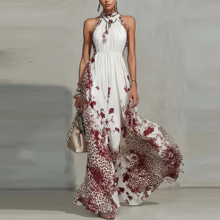 Isabella | Vestito Maxi Floral Halter