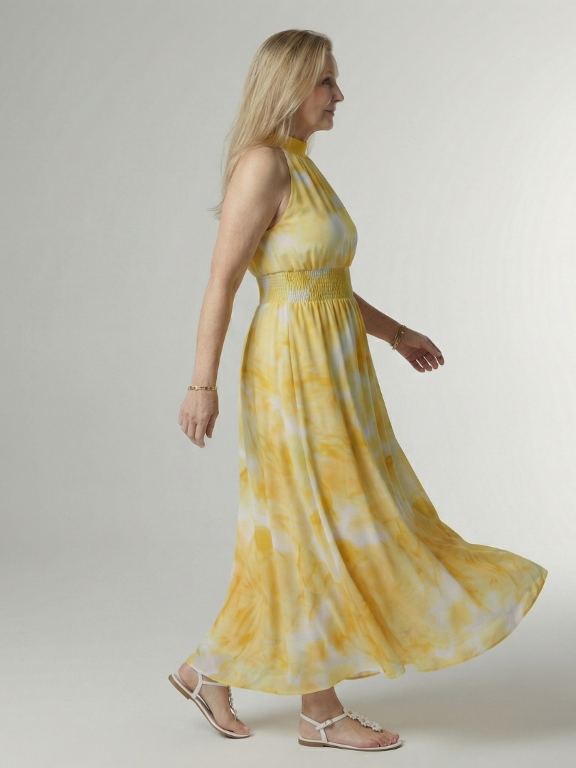 Abito Midi con Scollo Halter Sylin™