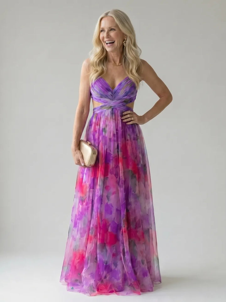 Isel™ Vestito Maxi Soft Wrap
