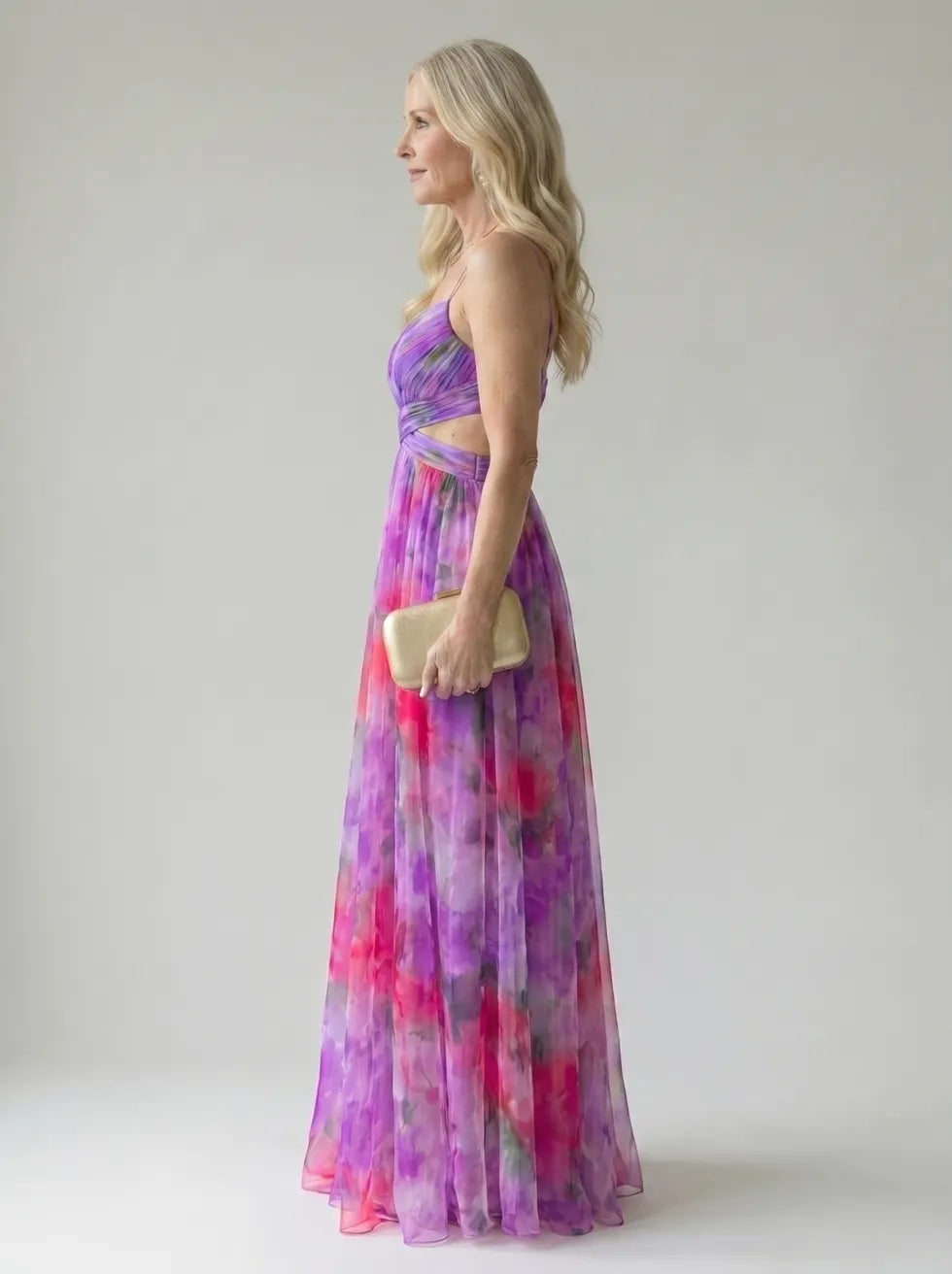 Isel™ Vestito Maxi Soft Wrap