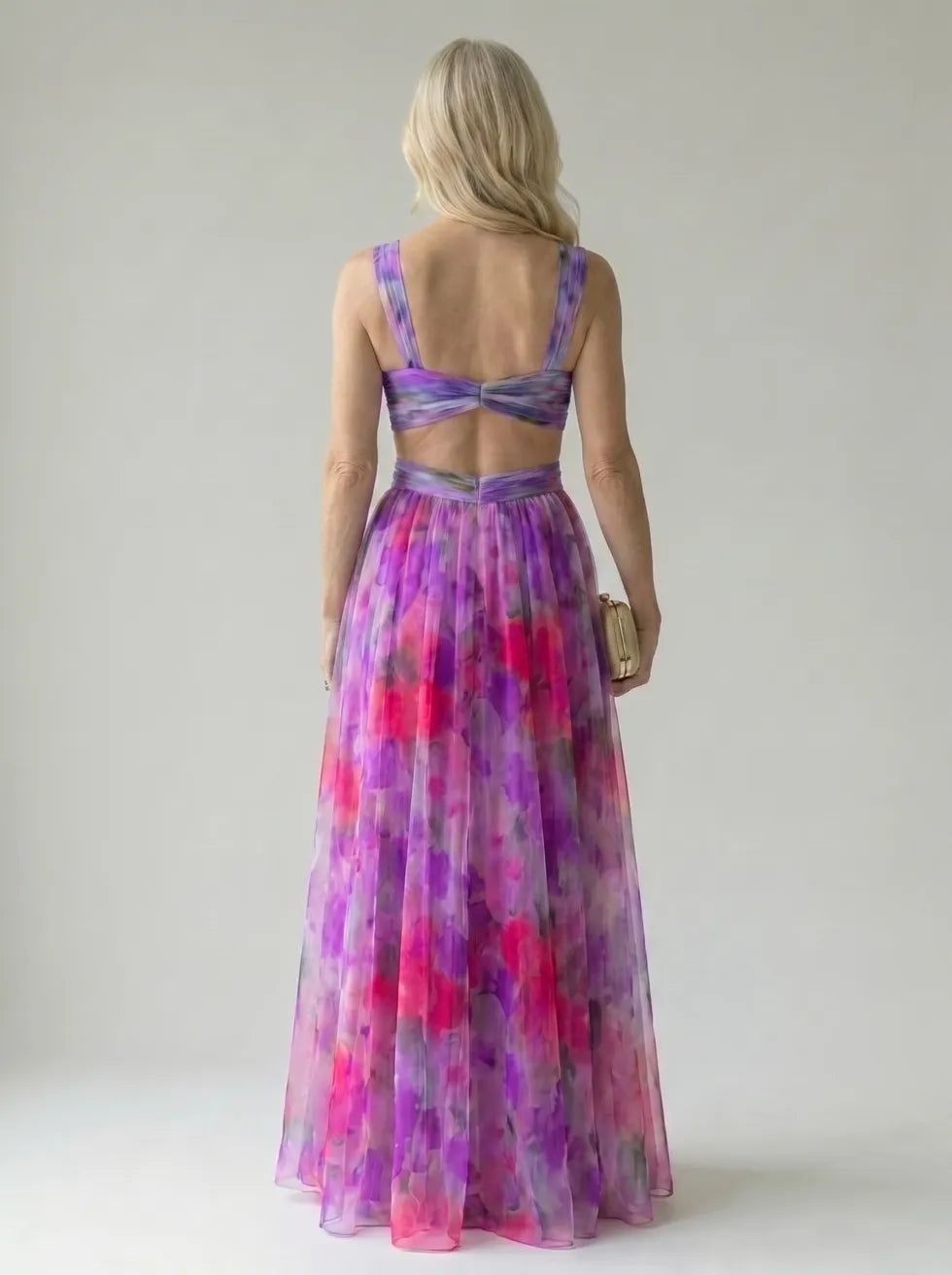 Isel™ Vestito Maxi Soft Wrap