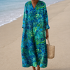 Abito Hetty con stampa tropicale