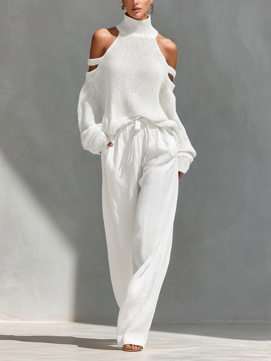 Anthea | Completo Due Pezzi con Spalle Scoperte