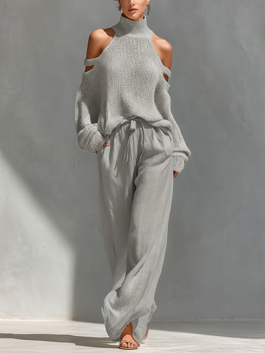 Anthea | Completo Due Pezzi con Spalle Scoperte
