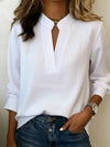 Elara™ Camicia Top Minimalista in Cotone