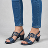 Gea - Sandalo comodo donna con tacco