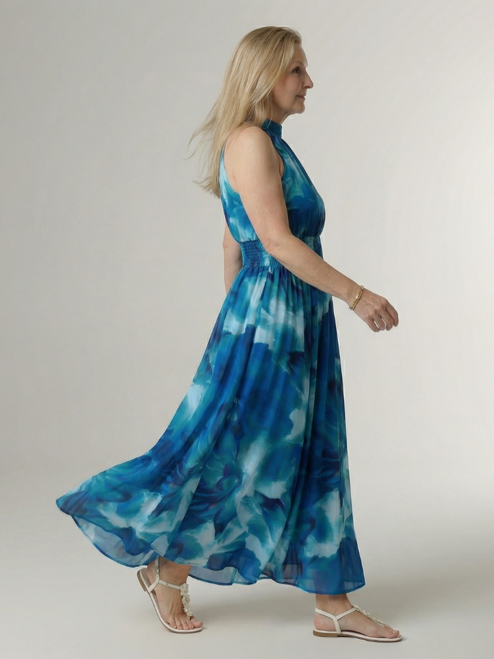 Abito Midi con Scollo Halter Sylin™