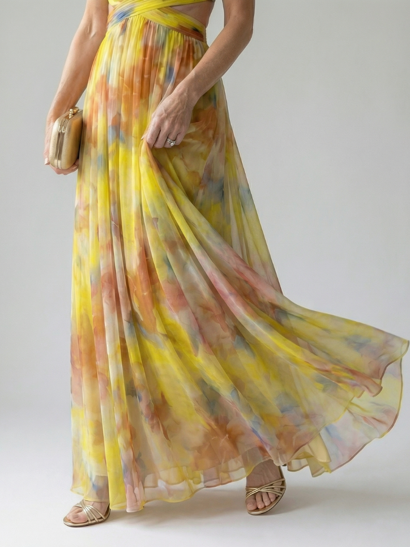 Isel™ Vestito Maxi Soft Wrap