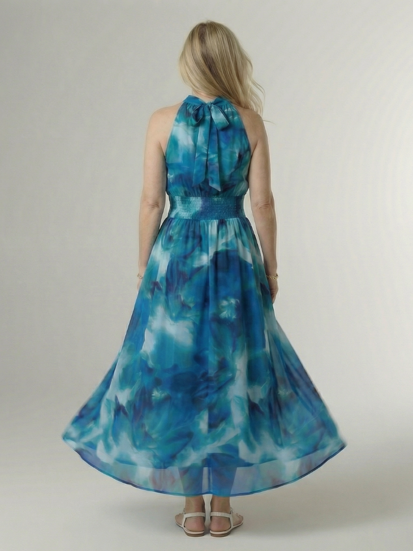 Abito Midi con Scollo Halter Sylin™