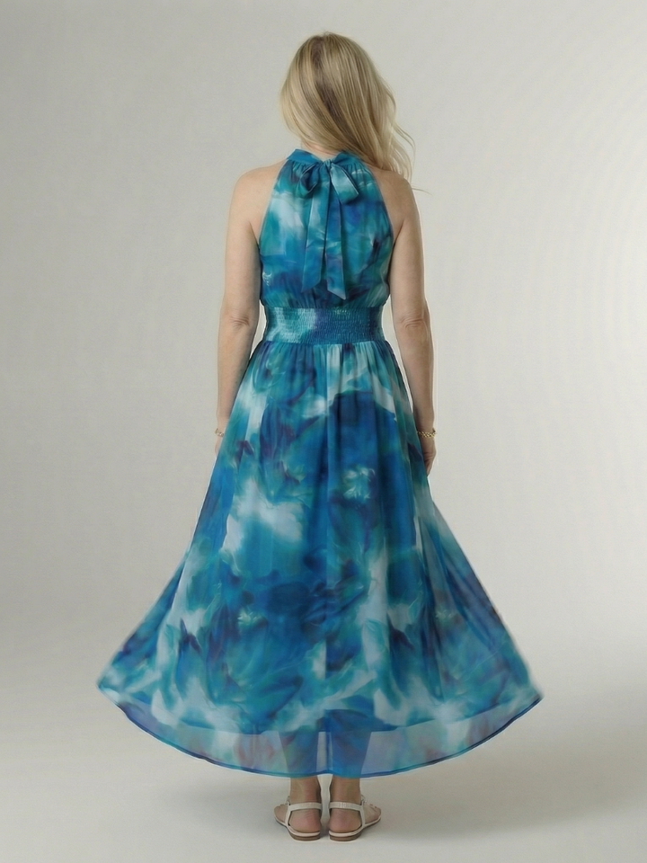 Abito Midi con Scollo Halter Sylin™