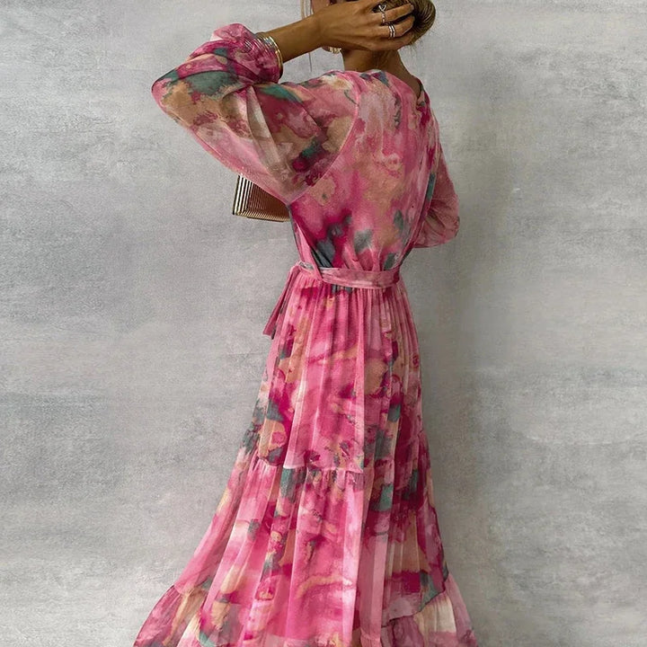 Willow | Abito Maxi Floreale Fluttuante