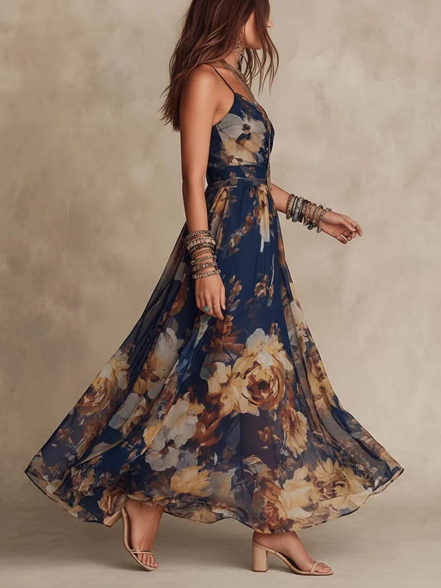 Deborah | Abito Maxi Floreale