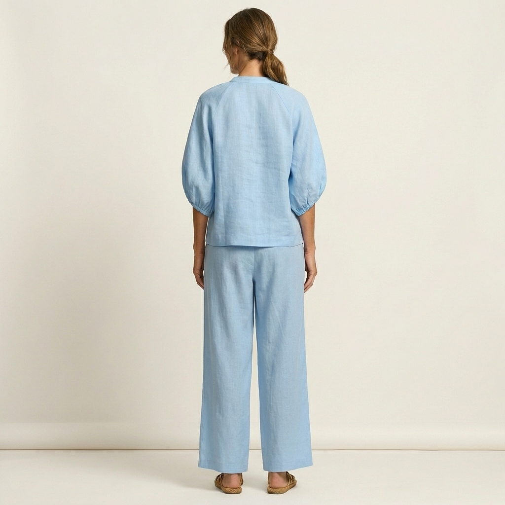 Marlowe | Completo con Maniche a Palla e Zip Frontale