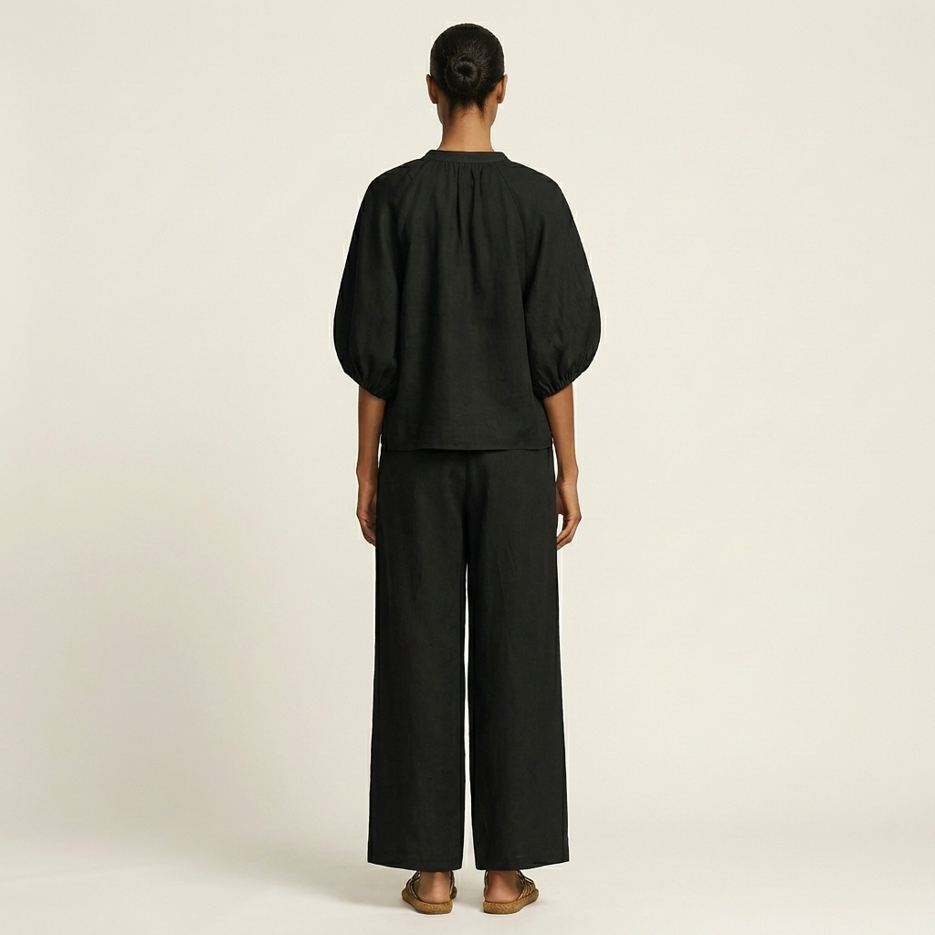 Marlowe | Completo con Maniche a Palla e Zip Frontale