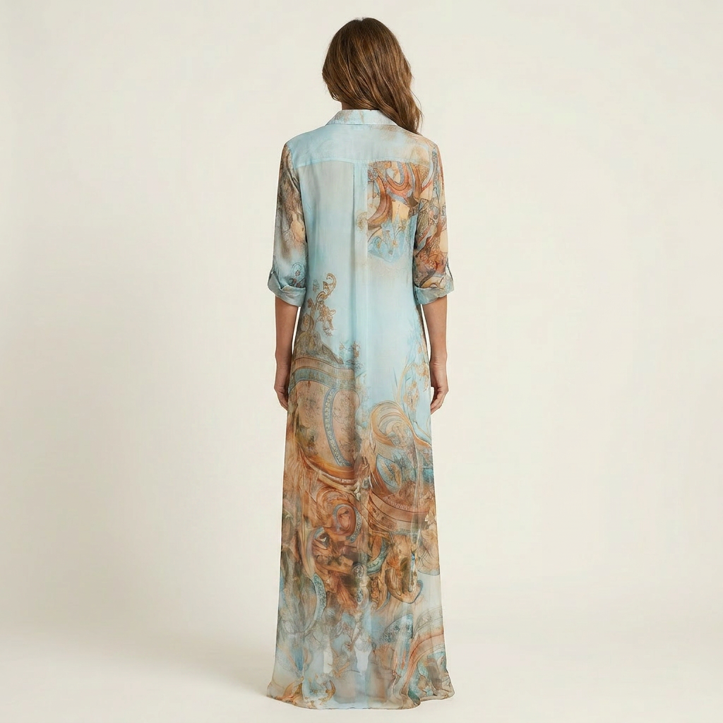 Lanie | Abito Maxi in Seta
