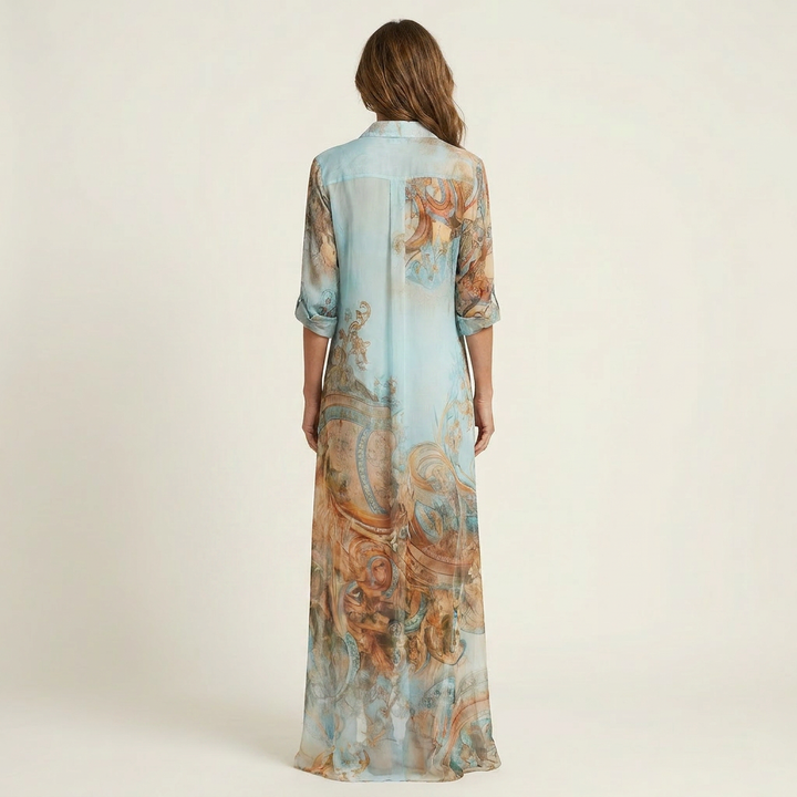 Lanie | Abito Maxi in Seta