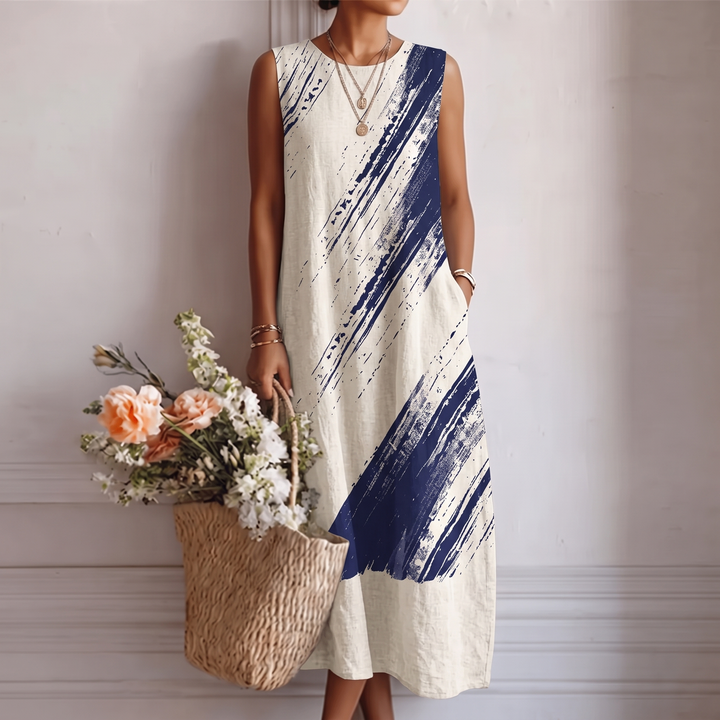 Elin™ | Abito Midi Elegante per il Quotidiano